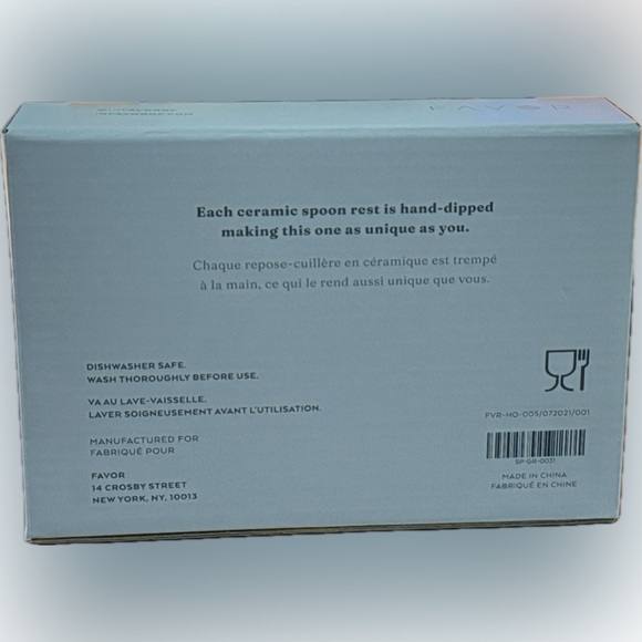 Grab this Spoon Rest - NWT New with tags in box. Beautiful and useful. - Picture 6 of 7